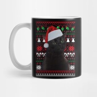 Zoning Out Cat Meme - Ugly Xmas Sweater Mug